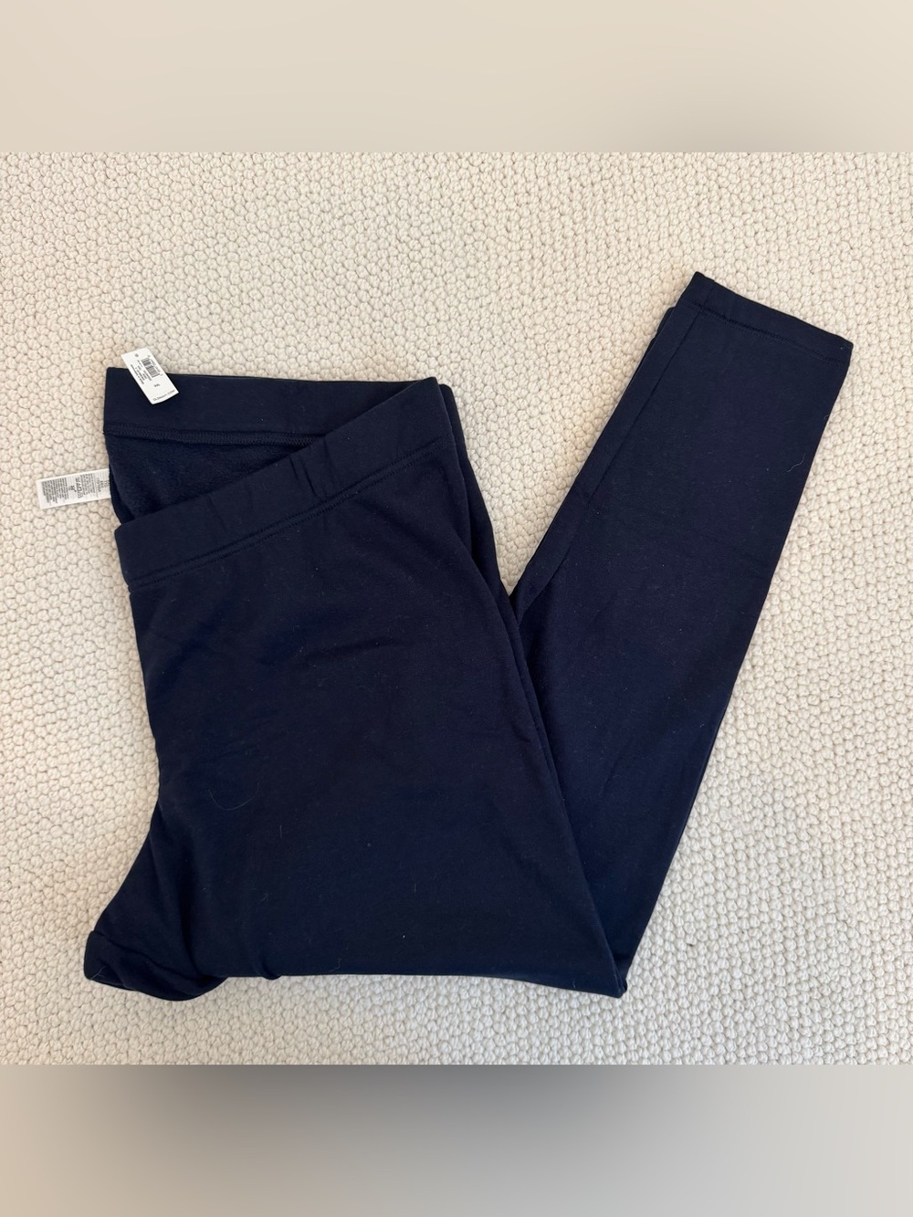 NWT Fleece Lined Navy Leggings